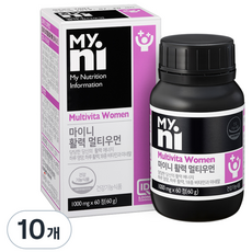 마이니 활력 멀티우먼 멀티비타민, 60정, 10개