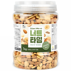해맑음푸드 너트타임 그린 믹스넛, 1kg, 1개