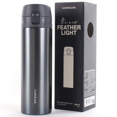 락앤락 페더라이트 텀블러 LHC3220, 다크그레이 (DGRY), 500ml