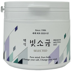 백석빛소금 용기 / 1000도 용융 미네랄 고순도소금 건강 회복 & 체내 밸런스, 2개, 500g