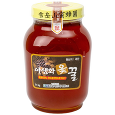 설악산허니팜 꽃꿀100% 야생화옻꿀, 2.4kg, 1개