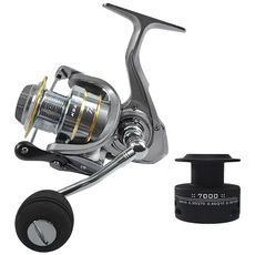 MBLN 방청 전체 금속 낚시 릴 스테인리스 스틸 폐쇄형 스핀들 높은 항력 15kg 아연 합금 기어 고속 걸림 방지 베이트캐스팅 릴 계류 마이크로 낚시 릴, KSA, 7000