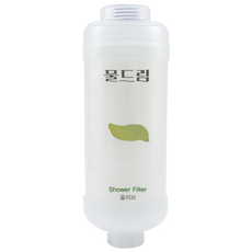 샤워기필터 염소제거 비타민 필터 피부보습 아로마 물드림, 1개, 오크베리