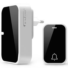 Ditwo 방수 무선 초인종 배터리 없이 자체 구동 도어벨, 혼합색상, 1개