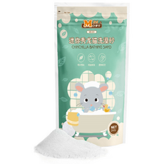 Minishow 친칠라 살균 목욕모래 2kg 녹차향 (MS031), 1개