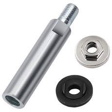 M10 그라인더 연장대 길이 연결 연장 확장 아답터 변환 어댑터 아답터 롱 로드 다이아몬드 무홀 8홀 컷팅휠 톱니휠 연장 연결 타일 목재 목공 안전용품, 1개