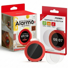 닌텐도 사운드 클록 알라모 + 액정 보호 필름, 1개, 레드, 알라모+필름
