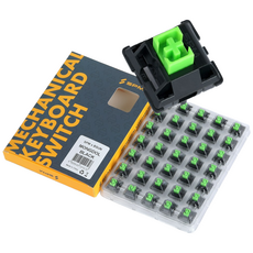 Bsun 블랙 몽돌 리니어 기계식 키보드 스위치 5핀 (35개 / 105개 패키지), 독자규격 스위치, 35개입 3개 패키지(총105개), -