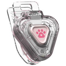 P미니 나이트가디언 충전식 강아지 야간산책 LED 랜턴 핑크, 1개