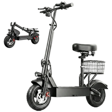 비클로 전동킥보드 접이식 성인 레저용 좌식 전기 퀵보드, 1개, 블랙, 48V 20AH (80km)