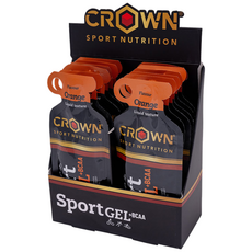 CROWN 크라운 뉴트리션 스포츠젤 오렌지 1박스(12포), 12개, 40g