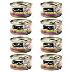 퍼시캣 전연령 고양이 프리미엄 포뮬라 주식캔, 닭+참치, 80g, 8개