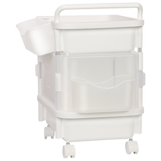 Living Smile 尿布收納箱推車, White