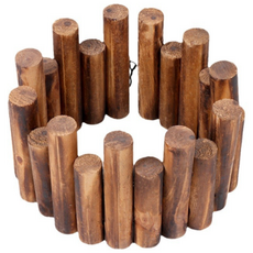 하이오브제 나무 울타리 화단 원목 펜스 트리 하단 꾸미기, 1. 소형 (15cm)