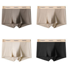 러브핑코 남성 올데이맨 드로즈 팬티 4매 세트 고급 원단 편안한고 부드러운