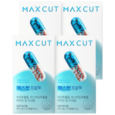 [공식정품]헬스헬퍼 맥스컷 프로 크롬 고경표 다이어트보조제 혈당 체지방 컷팅제 120정 4박스