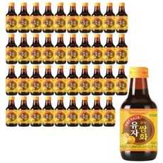 광동 유자쌍화 150ml 40병 박스 간식 건강 전통 겨울 차 선물