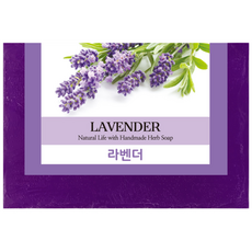 프로방스 내추럴 허브비누 라벤더 허브향, 100g, 1개