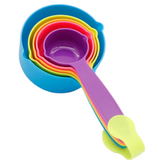 미미네아쿠아 사료 먹이 급여 스푼 5종세트 (대), 1개, 250ml