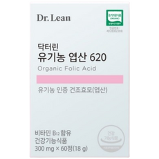 Dr.Lean 葉酸620, 60顆, 1盒