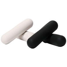 코어바디 실리콘 덤벨 1kg 아령 홈트 근력운동 바레 barre, 블랙, 1개