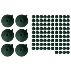 MOBYDICK 海綿過濾器替換用吸盤 100入, 單一顏色, 100個