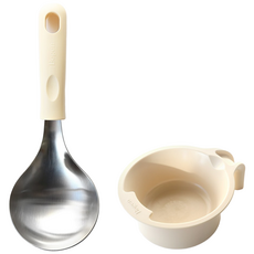 디온 보겐 국산 스텐304 멀티스푼 미니국자 서빙스푼, 1개, 바닐라