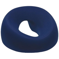 Topsun 마사지 베개 미용실 누워 베개 미용 침대 특수 베개 마사지 침대 구멍 얼굴 쿠션 침대 메모리 폼, 진한 파란색, 1개