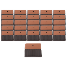 chair surfer 不沾灰塵椅腳套 長方形 L, 16個, 棕色