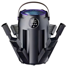 H1 六臂折疊烘鞋器 智能恒溫烘鞋機 烘鞋機, 高級黑 110V H1六臂烘鞋機