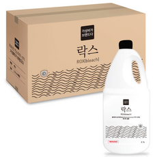 가성비가브랜드다 락스, 2.1L, 6개