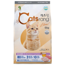 캐츠랑 5kg 캣츠랑 전연령 사료 고양이사료 1개 2개 4개, 닭+참치