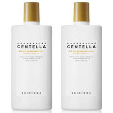 스킨1004 마다가스카르 센텔라 에어핏 선크림 플러스 X 2 (+ 텐제로 마스크팩 1개 증정)