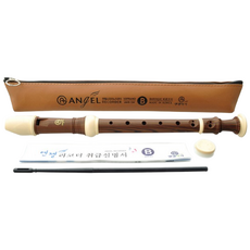 엔젤악기 소프라노리코더 우드디자인 준비물 AWR-SW, 바로크, 1개