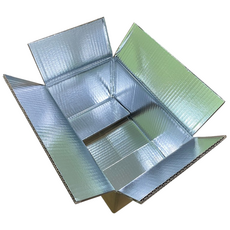 [세화박스] 종이 보냉 택배박스, 브라운, 15개