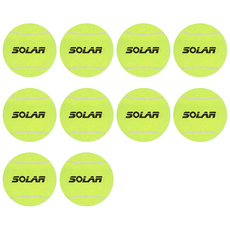 [Solar] 테니스공 10개입 세트, 옐로우, 10개