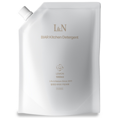 L&N 비아르 주방세제 리필, 1개, 1000ml