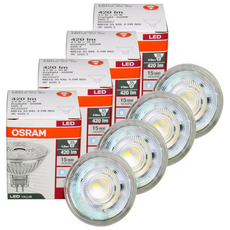 오스람 LED MR16 4.5W 할로겐 램프 전구 * 4개, 주광색