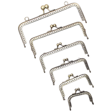 프리야사각프레임 지갑프레임 파우치프레임, 10.5cm, 1개