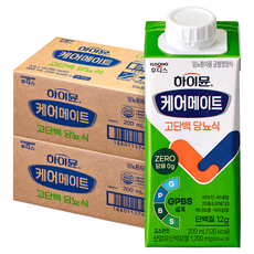 하이뮨 케어메이트 고단백 당뇨식(12g), 36개, 200ml