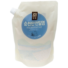 순꽃 순천만천일염 가는염 우수천일염 사용 HACCP, 1개, 1kg