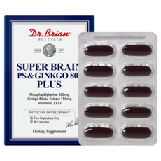 두뇌활력 포스파티딜세린 집중력 향상 은행잎추출물 800 플러스, 30정, 3개