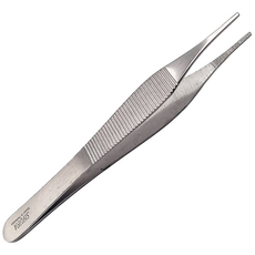 SHUFA 에디슨핀셋 12cm ( 아드슨포셉 무구형 유구형 Adson Forceps ), 1개, 2. 슈파 에디슨핀셋 무구/SH004-001-12