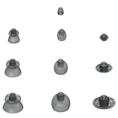 포낙/유니트론 정품 보청기 고무돔 이어돔 이어팁 1ea, 1개, open dome / s