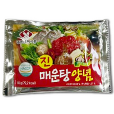 진조미 진매운탕양념 60g, 1개
