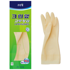 크린랩 고무장갑es, 백색, 미니(XS), 10개