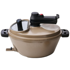 램프쿡 자동회전냄비 더뉴일립스 25년형 SC-0020, 1개, 37cm