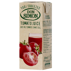 돈시몬 토마토주스, 200ml, 20개
