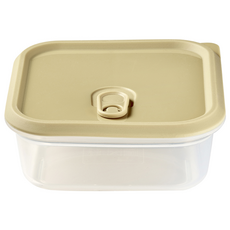 mommy's table 食品密封保鮮盒 S號, 燕麥色, 1入