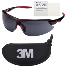 3M AP-303SG+보안경 케이스+안경테 소독용알콜솜 2매, 1세트